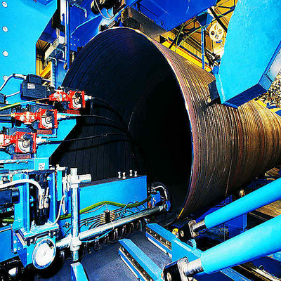 Api 5l Psl1 Psl2 Gr.B Ssaw Steel Pipe X42 X52 X60 파이프 라인 홀 섹션