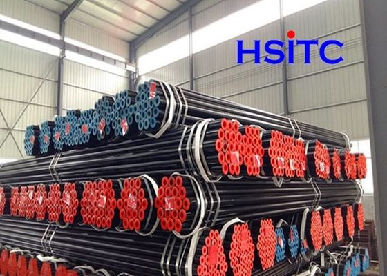 ASTM A106 블랙 스틸 시무스 파이프 Sch40