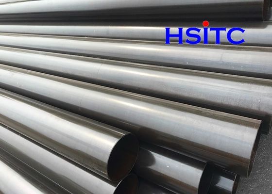 ISO 9001 용접된 검은 강철 무선 파이프 16 인치