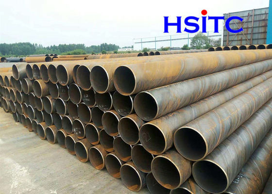 Gr.C Dn300 Astm A139 325 MM 회전 톱니 웰딩 파이프 홀 섹션