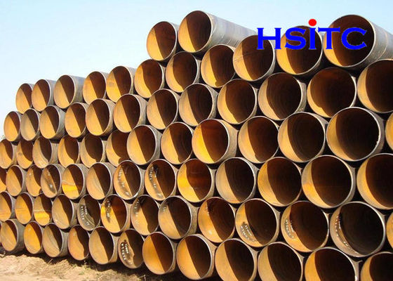Gr.C Dn300 Astm A139 325 MM 회전 톱니 웰딩 파이프 홀 섹션