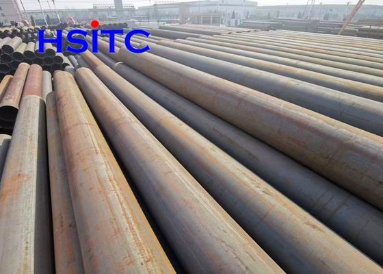 ASTM A252 표준 Gr.2 Gr.3 Grade SSAW 프로젝트용 철강 파이프
