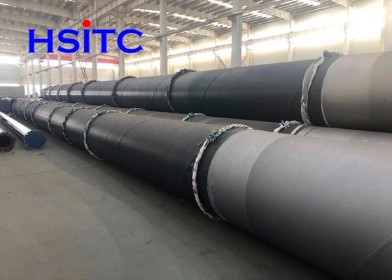 12m 길이 DN3000 Ssaw 스틸 파이프 Astm A252 표준