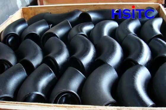 A234 Astm A403 Astm A420 탄소 강철 파이프 팔꿈치 Sch40 Std Sch80