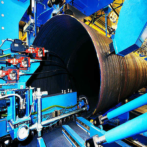 Api 5l Psl1 Psl2 Gr.B Ssaw Steel Pipe X42 X52 X60 파이프 라인 홀 섹션
